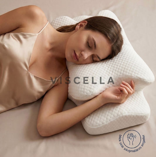 Viscella® - Boyun Destekleyici Ortopedik Visco Yastık