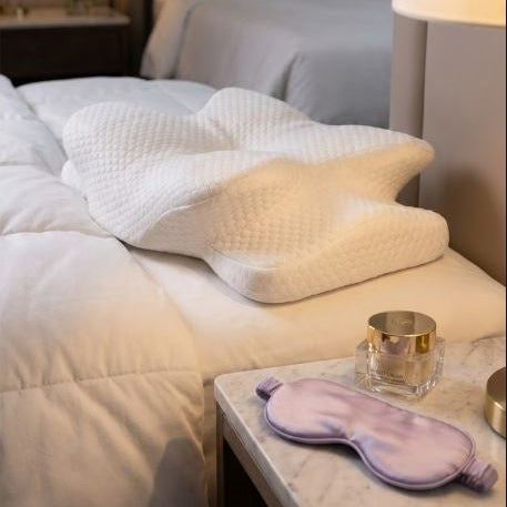 Viscella Ortopedik Güzellik Yastığı - Kırışıklık Önleyici ve Boyun Destekli